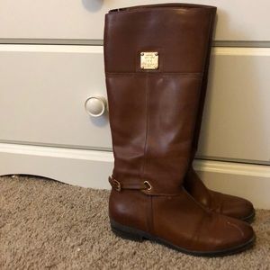 tommy hilfiger leather boots size 7.5
